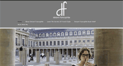 Desktop Screenshot of distantfrancophile.com